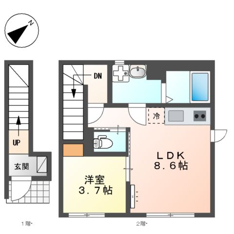 ESPOIR HILLSの間取り