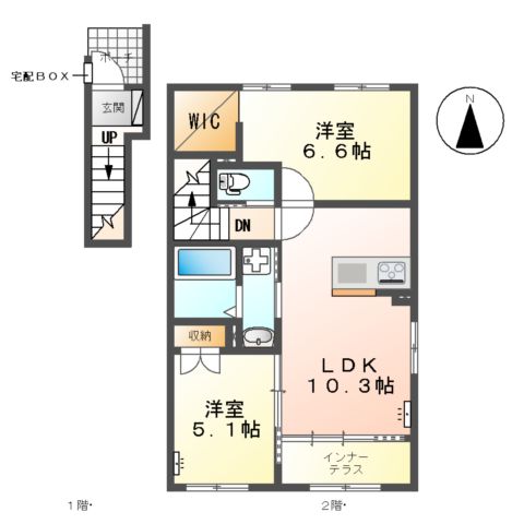 グリシナの間取り