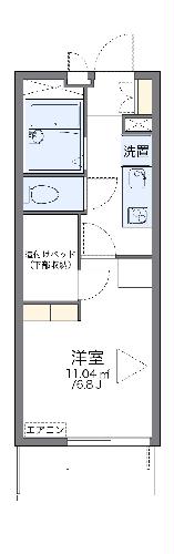 レオパレス常盤台の間取り