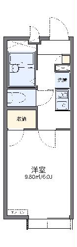 レオパレスグランドKIⅡの間取り