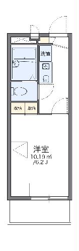 レオパレス上名古屋東の間取り