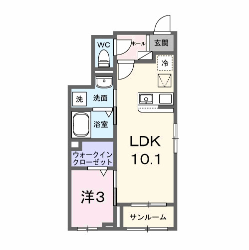 グラース アンの間取り