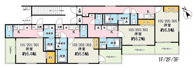 T3ハウス 新座の間取り