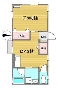 ナガシマハイツの間取り