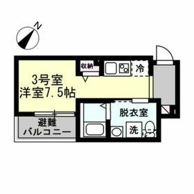 ベイルーム横浜生麦の間取り