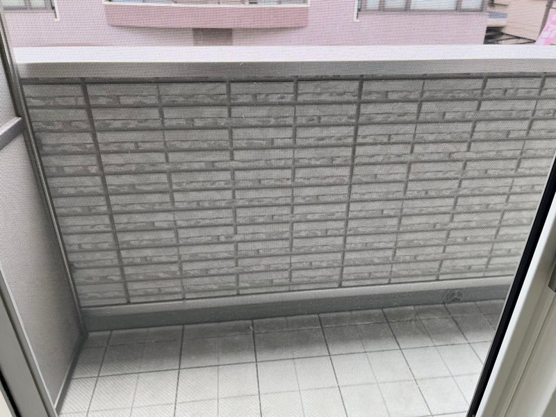 12/20 バルコニー