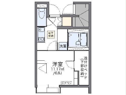 レオネクストジョーイの間取り