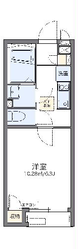 レオネクストブランニュー大宮前の間取り