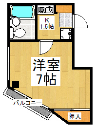 拓実ビルの間取り