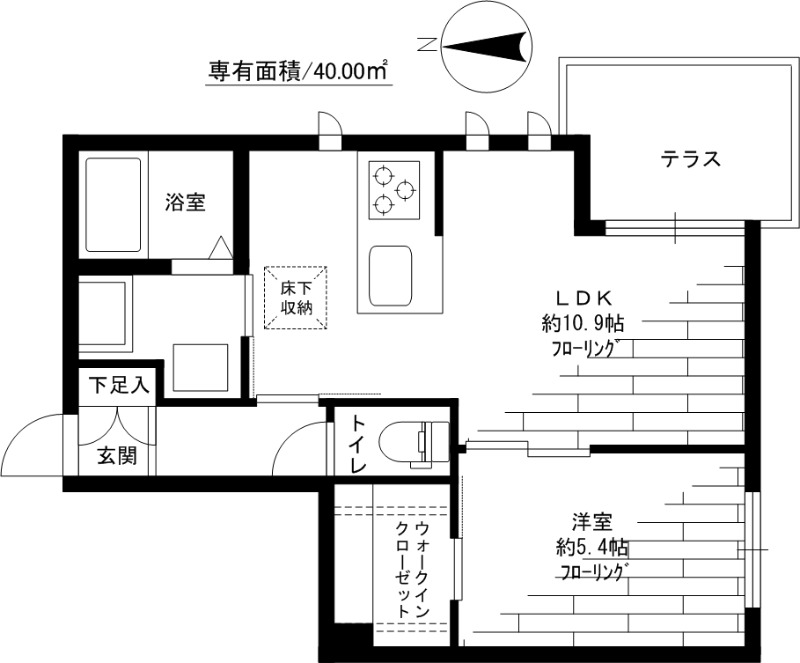 アネックス氷川の間取り