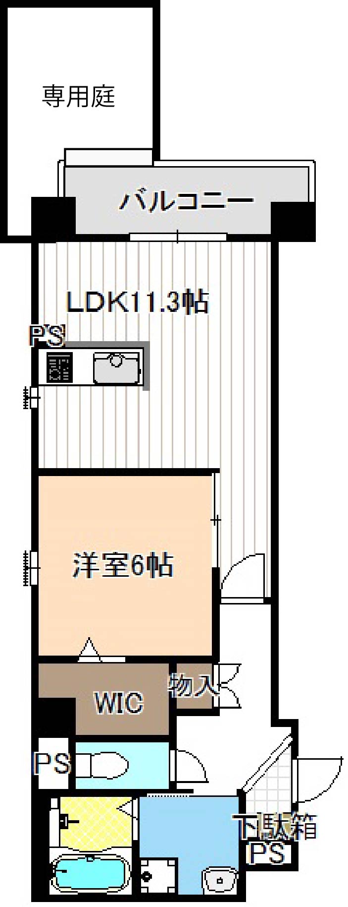 コンフォルトの間取り