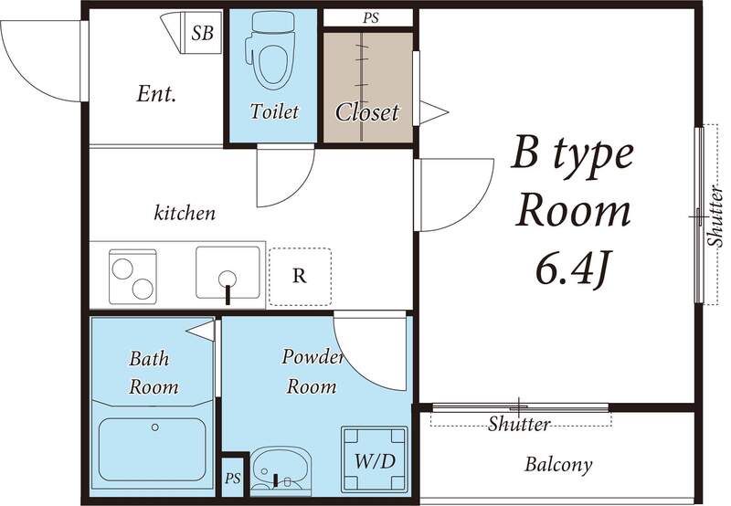 リブリ・ソフィア茅ヶ崎の間取り