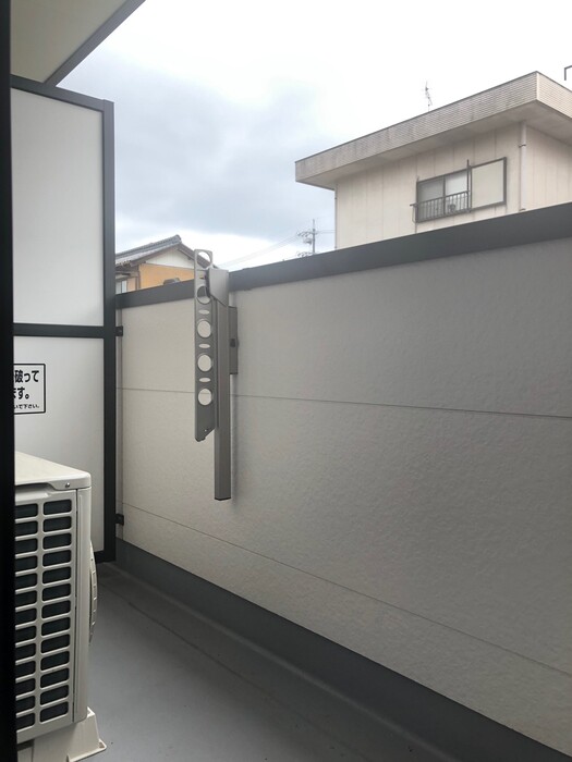 12/25 バルコニー