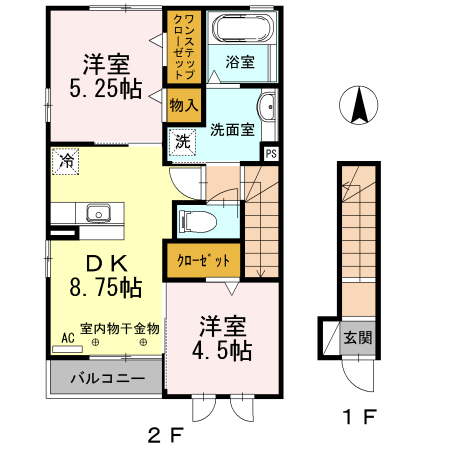 ル・アンジュの間取り