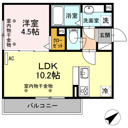 ルミエール エイトの間取り