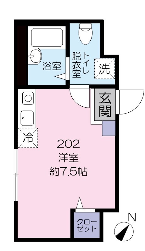 エスペランサ上池袋の間取り