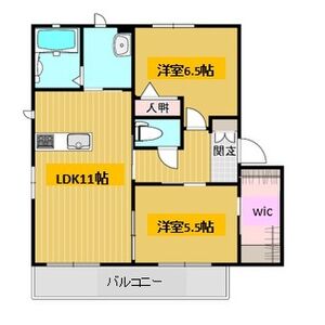 レグルス江南の間取り