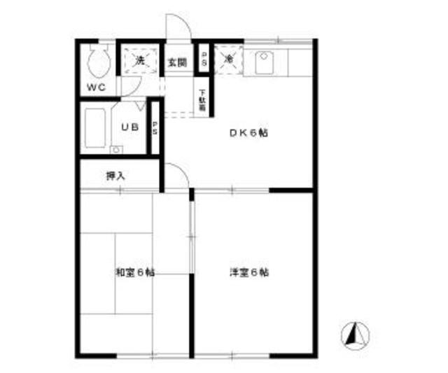 リメイズむさしのの間取り