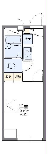 レオパレスHARASHIMAの間取り