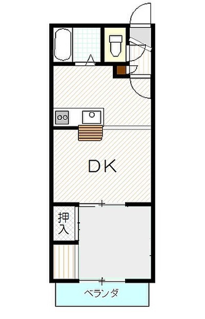 クロノス東松山の間取り