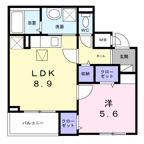 セレーノの間取り