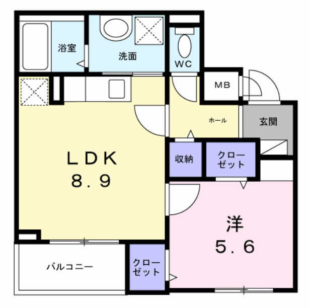 セレーノの間取り