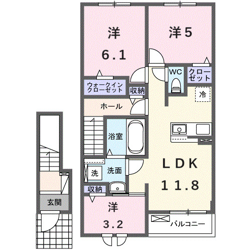 フェリーチェの間取り