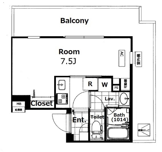 シーアイマンション新中野の間取り