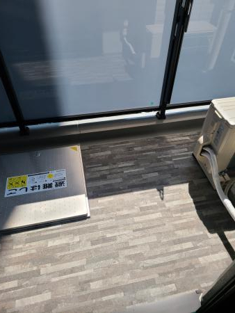 12/15 バルコニー