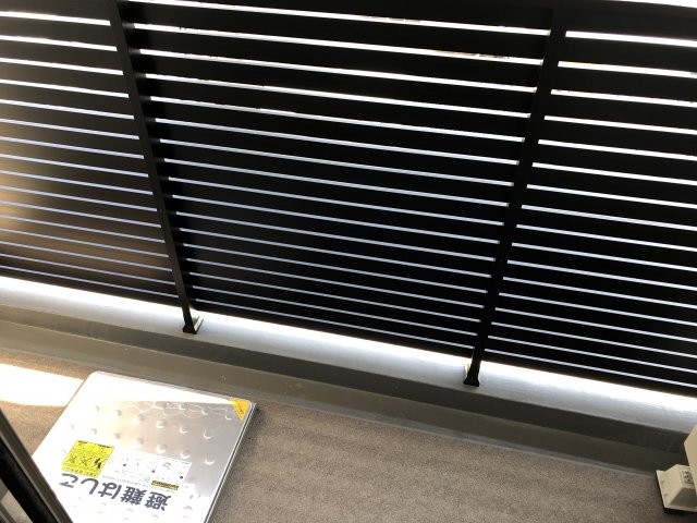 12/23 バルコニー