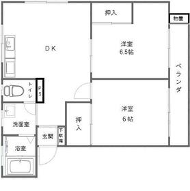 八景ビューハイムB棟の間取り