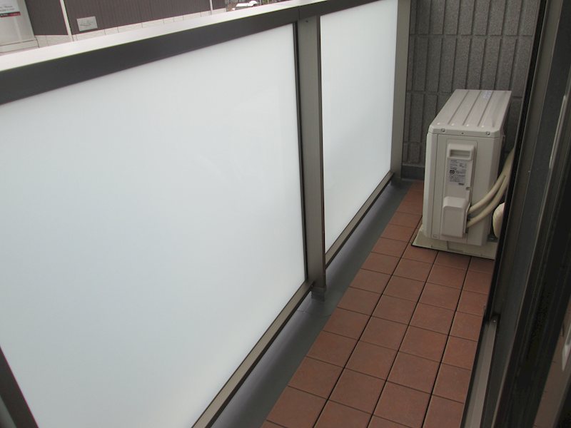 10/23 バルコニー