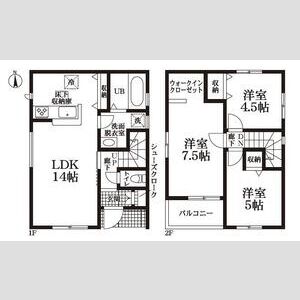 マイホームネクスト八王子町の間取り