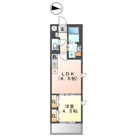フェリーチェの間取り