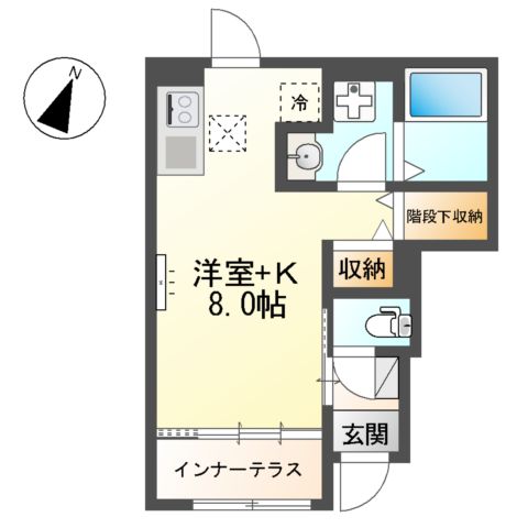 ヴェリテ昭島の間取り