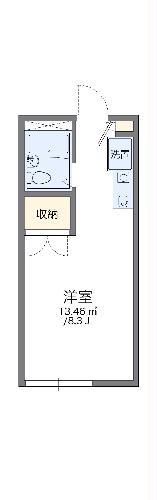 レオパレス池田下Ⅰの間取り