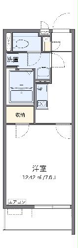 クレイノSATSUKIの間取り