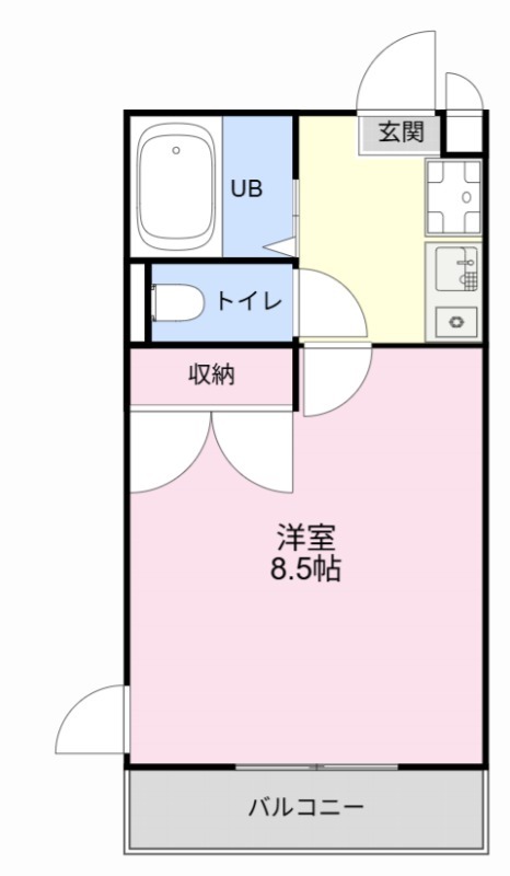 Laputa Y.Ⅱの間取り