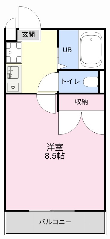 Laputa Y.Ⅱの間取り