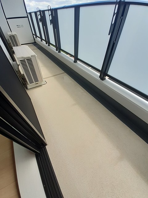 12/24 バルコニー