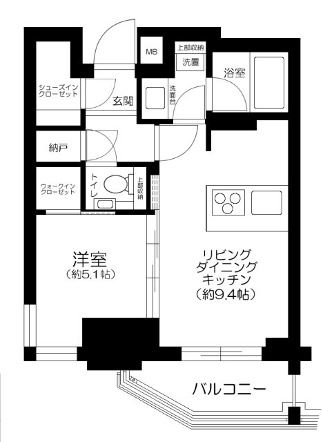 シェフルール鶴見 STATION ONEの間取り