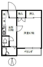 メゾンドゥヒロの間取り