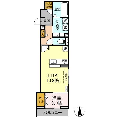 ルヴィータ剣町の間取り