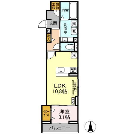 ルヴィータ剣町の間取り