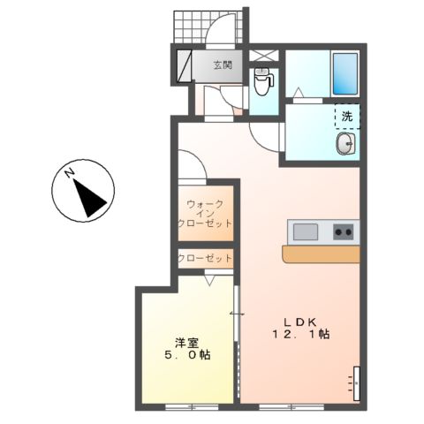 ブルーカームの間取り
