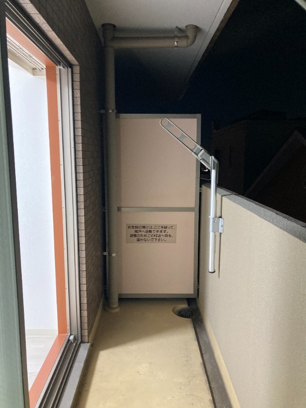 12/20 バルコニー