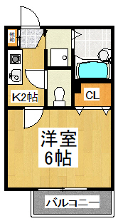 アイビス西調布の間取り