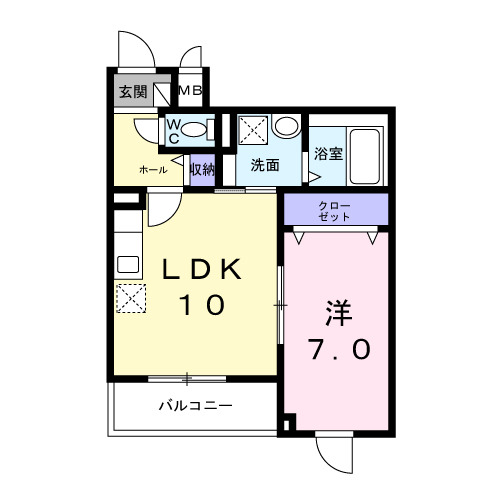 カルフールの間取り