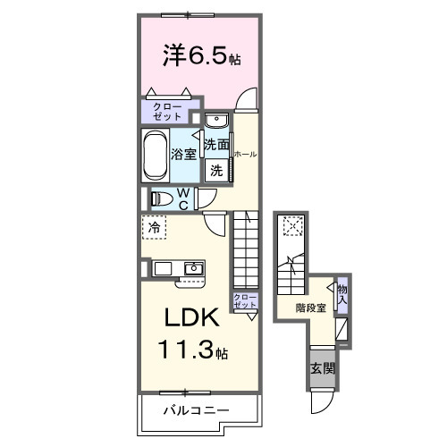 ヴィラ ドリームの間取り