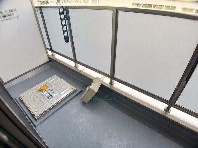 12/20 バルコニー